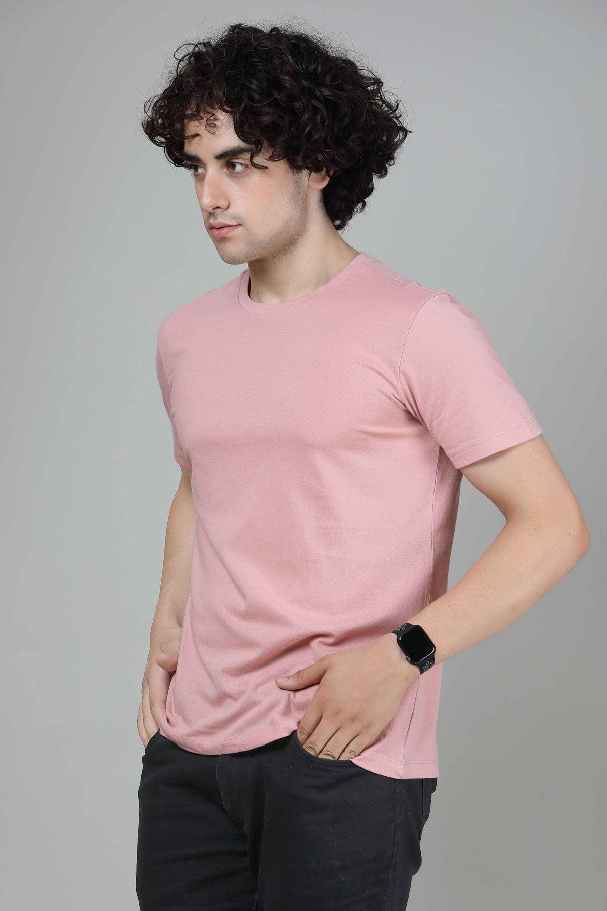 Nursery Pink - Mens Half sleeves T- Shirt T-SHIRT LOVER